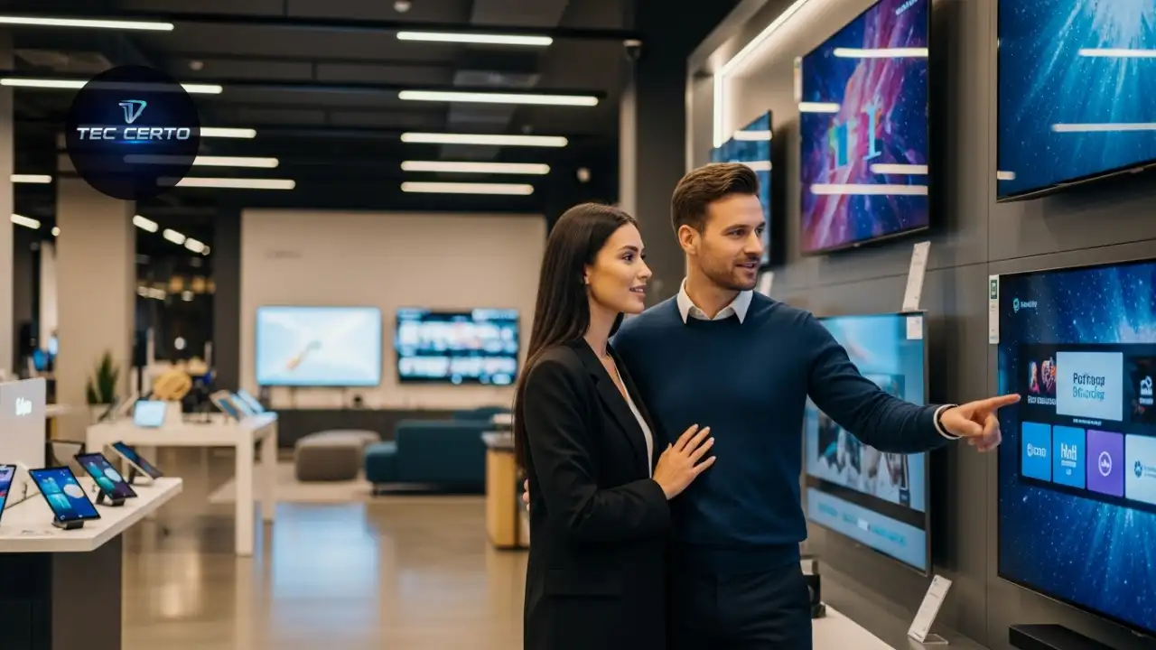 Conecte sua Smart TV Tecnologia Wi Fi e Bluetooth