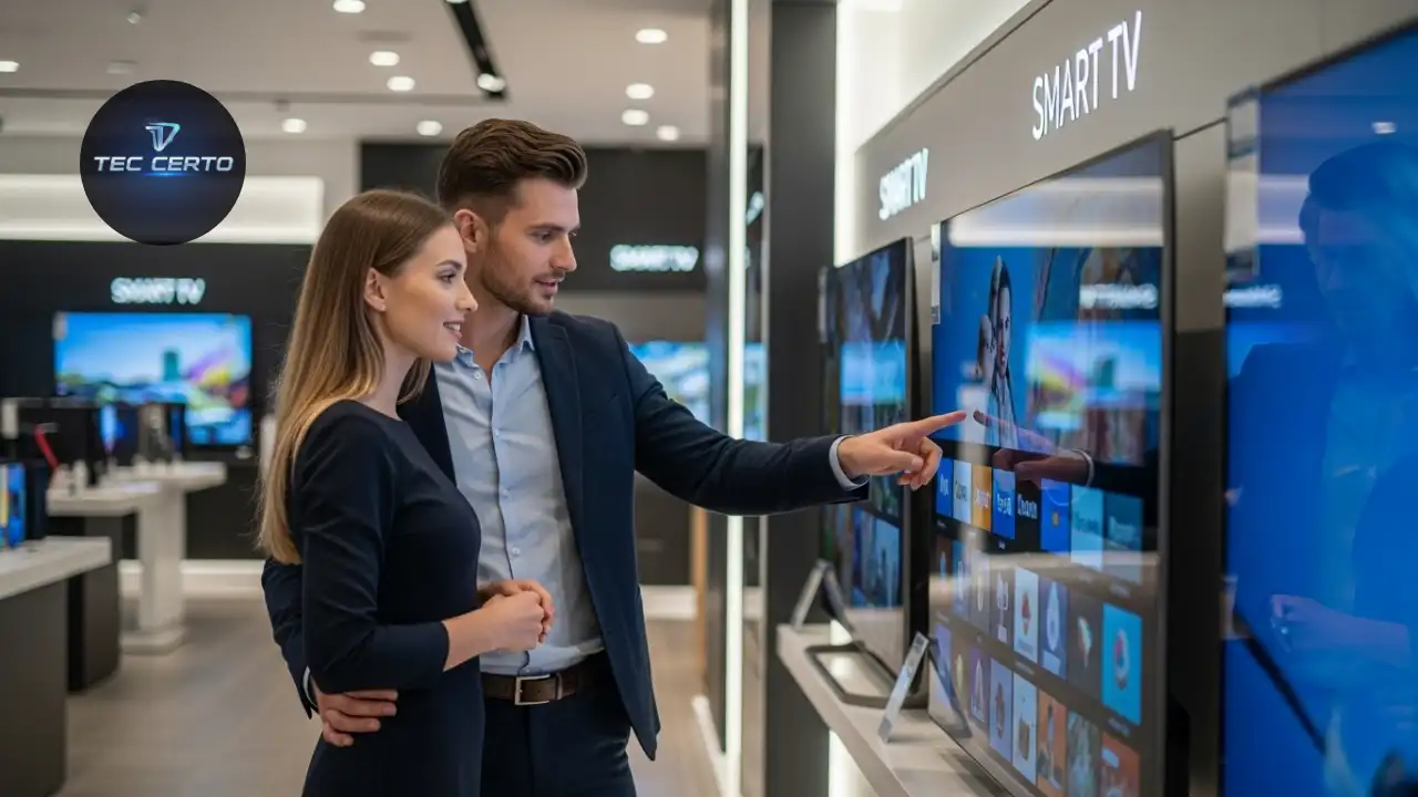 Conecte sua Smart TV Tecnologia Wi Fi e Bluetooth