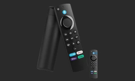 Controle Remoto com Comando De Voz Compatível Stick Fire e TODOS OS MODELOS - com Teclas de atalho