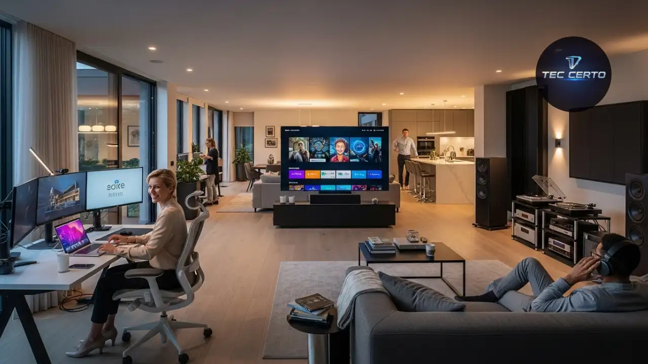 Eletroeletrônicos Inteligentes Smart TV Integrada