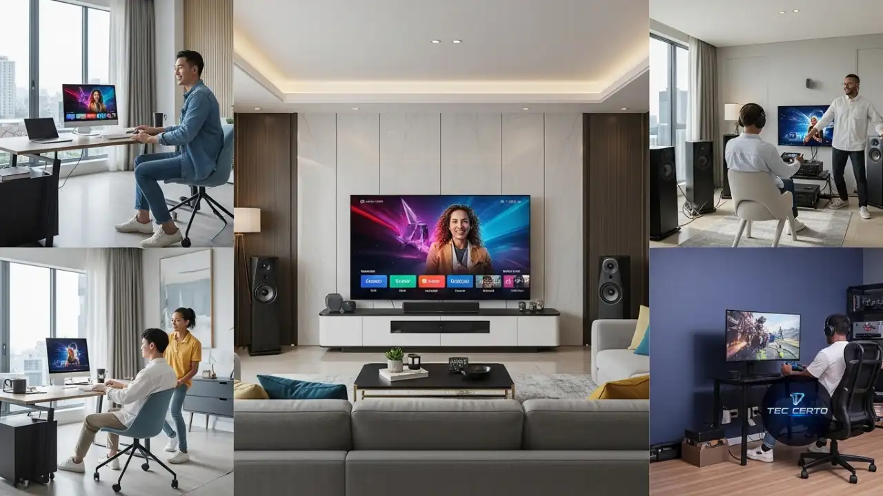 Eletroeletrônicos Inteligentes Smart TV Integrada