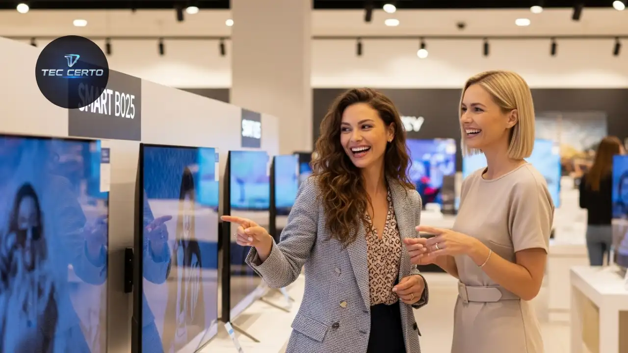 Eletroeletrônicos e Smart TV Centro de Entretenimento