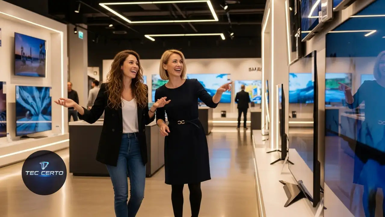 Eletroeletrônicos e Smart TV Centro de Entretenimento
