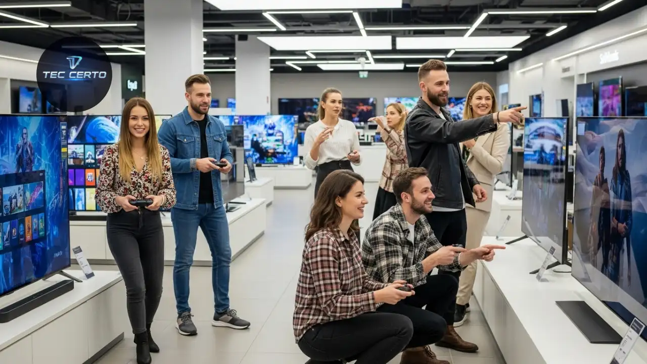 Guia Visual de Smart TV K Tecnologia para Filmes