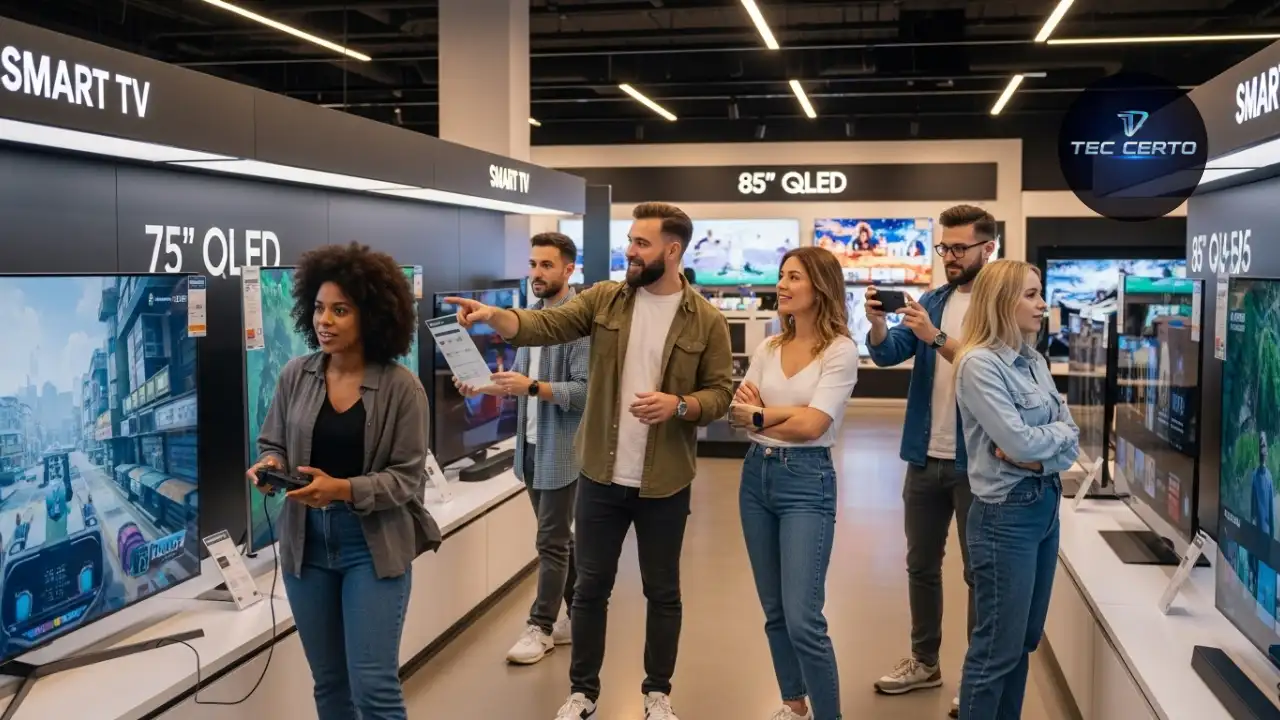 Guia Visual de Smart TV K Tecnologia para Filmes