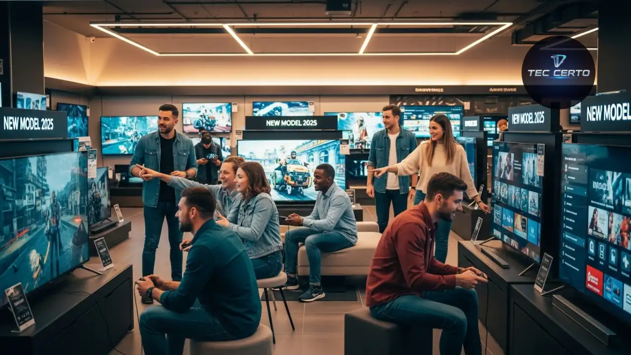 Guia Visual de Smart TV K Tecnologia para Filmes