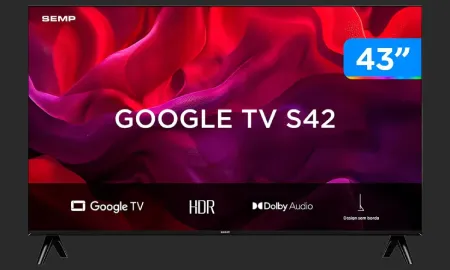 SEMP SMART TV 43” 43S42 FHD GOOGLE TV