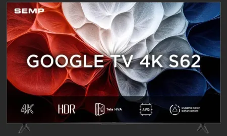SEMP SMART TV 55 Polegadas 55S62 4K UHD GOOGLE TV