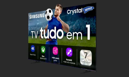 Samsung Smart TV 50 Polegadas Crystal UHD 4K U8600F 2025