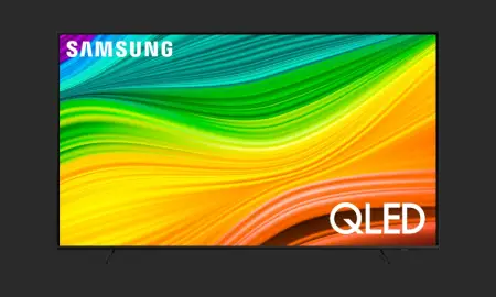 Samsung Smart TV 65” QLED 4K 65Q60D - Tecnologia de Pontos Quânticos, Design AirSlim, Gaming Hub