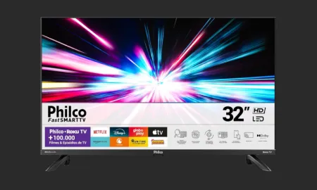 Smart TV 32” Philco LED Roku TV PTV32G7PR2CGB