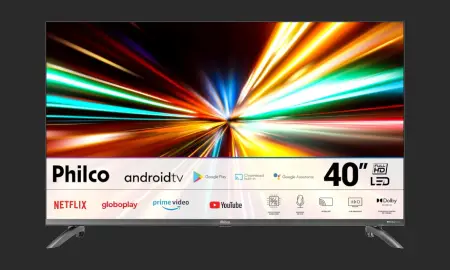Smart TV 40” Philco LED Android TV Dolby Audio PTV40M9GACGB