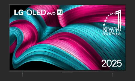 Smart TV 4K 48” LG OLED evo Gaming OLED48C5 Processador α9 AI Ger8 Painel 144Hz Intensificador de Brilho Ultra Slim Design G-Sync FreeSync Dolby Vision Dolby Atmos