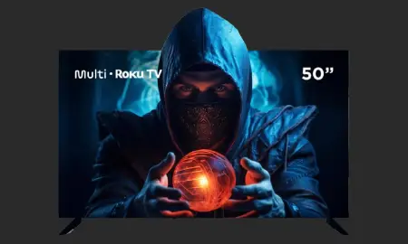 Smart TV 50 Polegadas Roku Multi 4K Compatível com Alexa e Google Home - TL059M