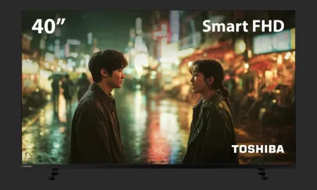 Smart TV DLED 40 Polegadas Full HD Toshiba 40V35MS VIDAA 2 HDMI 2 USB Wi-Fi